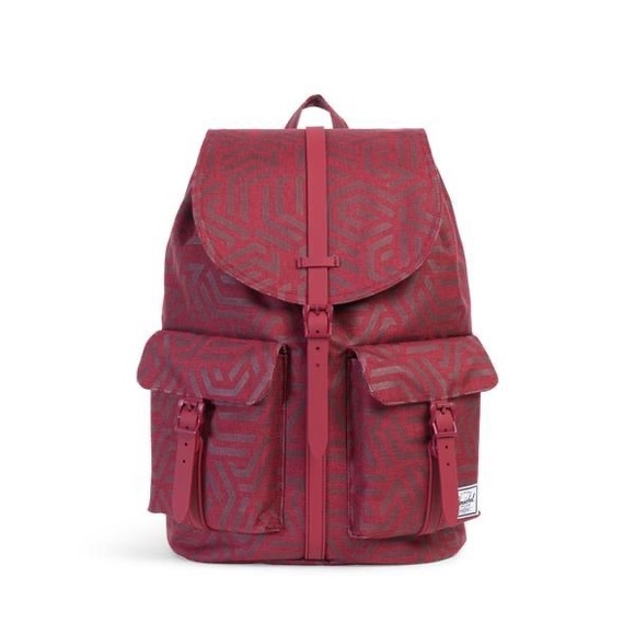 NWT Herschel Supply wine Dawson backpack - Picture 1 of 6